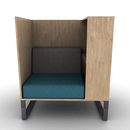 Chatham Cove 3-Sided Work Lounge Left Powered 50 Inch Height