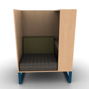 Chatham Cove 3-Sided Work Lounge Left Powered 58 Inch Height