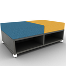 LB Lounge Backless 2 Seater Open Bottom 48W