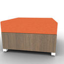 LB Lounge Backless 1 Seater Closed Bottom