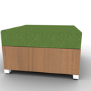 LB Lounge Backless 1 Seater Closed Bottom