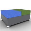 LB Lounge Backless 2 Seater Closed Bottom 42W