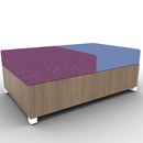 LB Lounge Backless 2 Seater Closed Bottom 48W