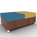 LB Lounge Backless 2 Seater Closed Bottom 48W