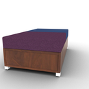 LB Lounge Backless 2 Seater Closed Bottom 54W