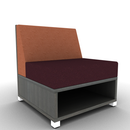 LB Lounge 1-Seater 34H Open Base