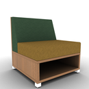 LB Lounge 1-Seater 34H Open Base