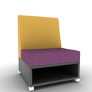 LB Lounge 1-Seater 42H Open Base