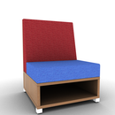 LB Lounge 1-Seater 42H Open Base