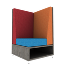 LB Lounge 50 Tall Right Corner Rear Overlay Open Base