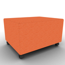 LB Ottoman with Casters 24D