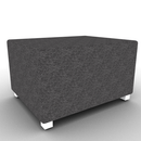 LB Ottoman with Feet 24D