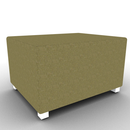 LB Ottoman with Feet 24D
