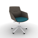 Ardyn Low Back Lounge Chair 5-Star Base Configurable