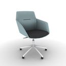 Ardyn Low Back Lounge Chair 5-Star Base Configurable