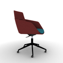 Ardyn Low Back Lounge Chair 5-Star Base Configurable