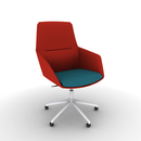 Ardyn Mid Back Lounge Chair 5-Star Base Configurable