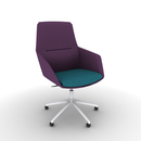Ardyn Mid Back Lounge Chair 5-Star Base Configurable