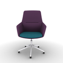 Ardyn Mid Back Lounge Chair 5-Star Base Configurable