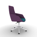 Ardyn Mid Back Lounge Chair 5-Star Base Configurable