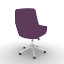 Ardyn Mid Back Lounge Chair 5-Star Base Configurable