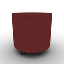 Hakr Round Ottoman 18 Dia Mobile