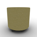 Hakr Round Ottoman 18 Dia Mobile