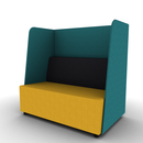 Hakr Configurable Full Privacy Lounge 2-Seater 48"W