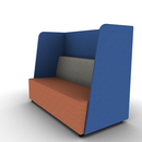 Hakr Configurable Full Privacy Lounge 2-Seater 60"W