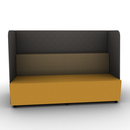 Hakr Configurable Full Privacy Lounge 3-Seater 72"W