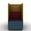 Hakr Configurable Full Privacy Lounge 1-Seater 26"W