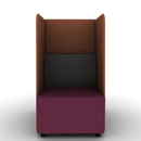 Hakr Configurable Full Privacy Lounge 1-Seater 26"W