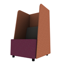 Hakr Configurable Full Privacy Lounge 1-Seater 26"W