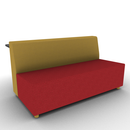 Hakr Configurable Lounge With Ledge 2-Seater 60"W