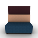 Hakr Configurable Privacy Lounge 2-Seater 48"W