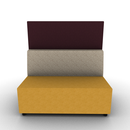 Hakr Configurable Privacy Lounge 2-Seater 48"W