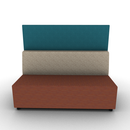 Hakr Configurable Privacy Lounge 2-Seater 60"W