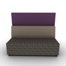 Hakr Configurable Privacy Lounge 2-Seater 60"W