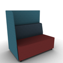 Hakr Partial Privacy Lounge 2-Seater 48W Right Hand Configurable