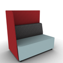 Hakr Partial Privacy Lounge 2-Seater 48W Right Hand Configurable