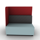 Hakr Partial Privacy Lounge 2-Seater 48W Right Hand Configurable