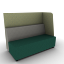 Hakr Partial Privacy Lounge 2-Seater 60W Left Hand Configurable