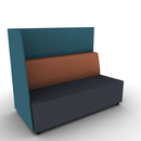 Hakr Partial Privacy Lounge 2-Seater 60W Right Hand Configurable