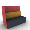 Hakr Partial Privacy Lounge 2-Seater 60W Right Hand Configurable