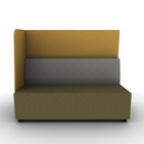 Hakr Partial Privacy Lounge 2-Seater 60W Right Hand Configurable