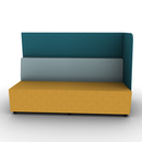 Hakr Partial Privacy Lounge 3-Seater 72W Left Hand Configurable