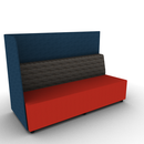 Hakr Partial Privacy Lounge 3-Seater 72W Right Hand Configurable