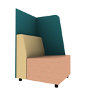 Hakr Partial Privacy Lounge Left Hand Configurable