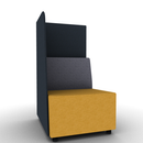 Hakr Partial Privacy Lounge Right Hand Configurable