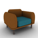 Soft Configurable Lounge Club Chair